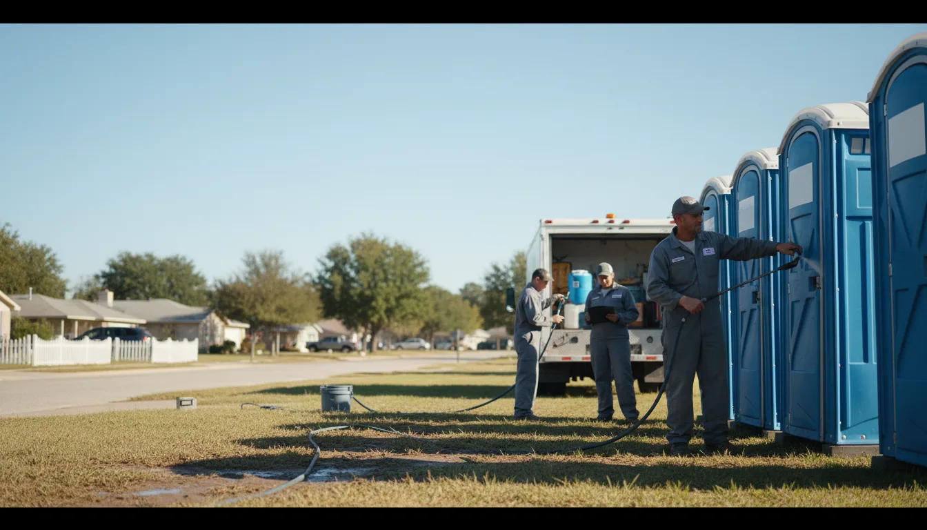 Long-Term Portable Toilet Rental in Lone Rock, IA near me